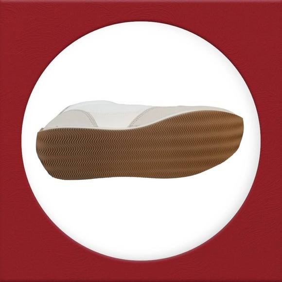 League Sneakers in Washed Nubuck Size 9.5 M beige Madewell men’s - Picture 16 of 16